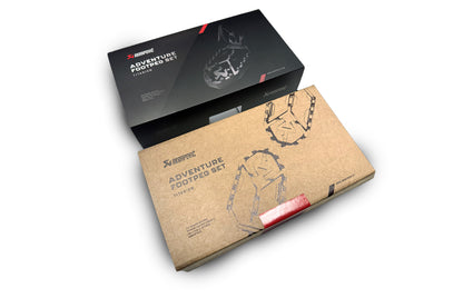 Akrapovic BMW Adventure footrest set - titanium