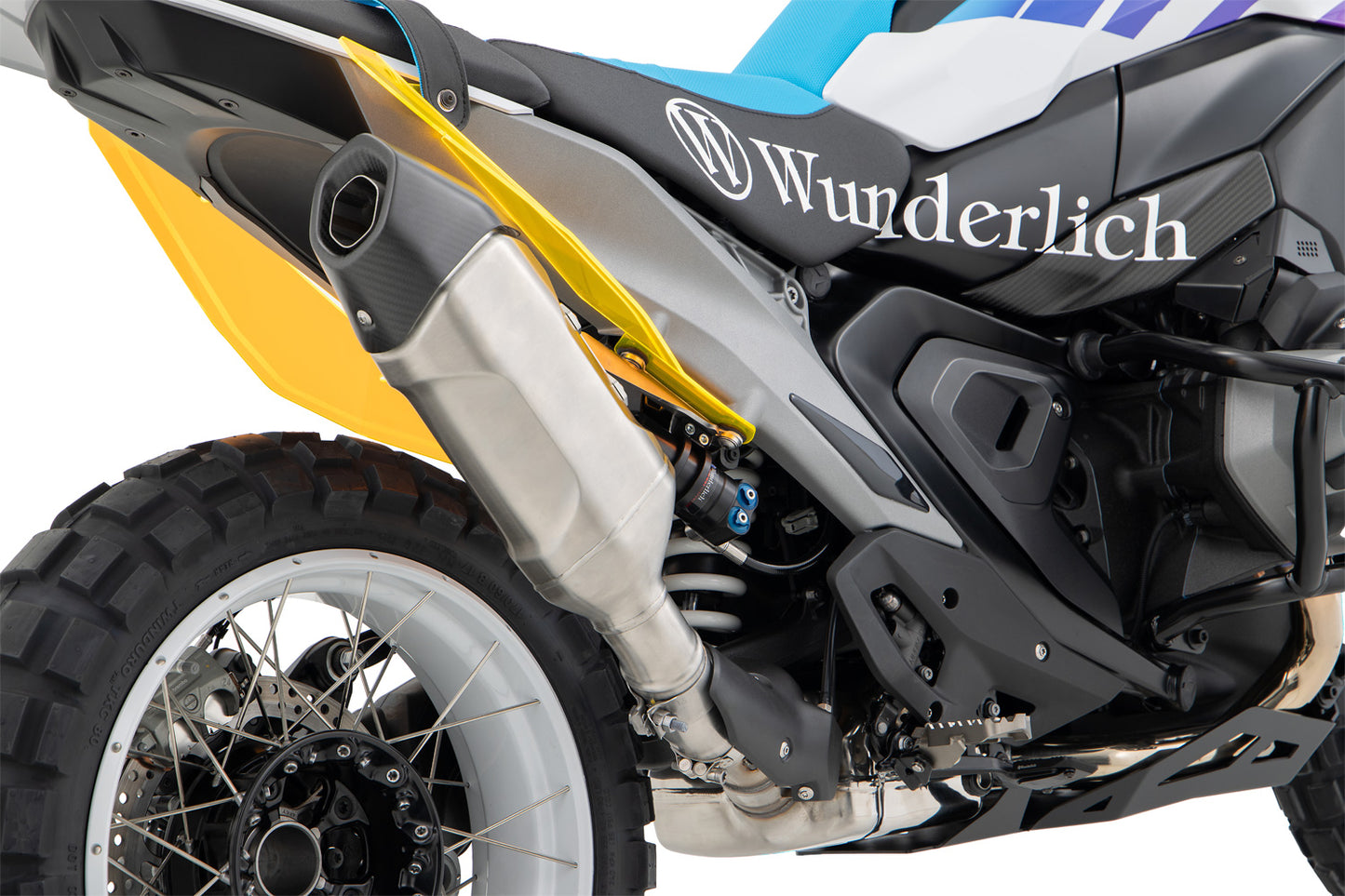EDITION X Exhaust Lift for the R 1300 GS - stainless steel
