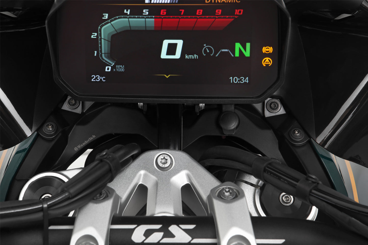 Cockpit Panel R 1300 GS - with board socket - black