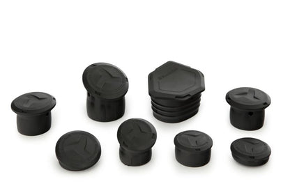 Frame caps 8-piece R 1300 GS (Adventure) - Set - black