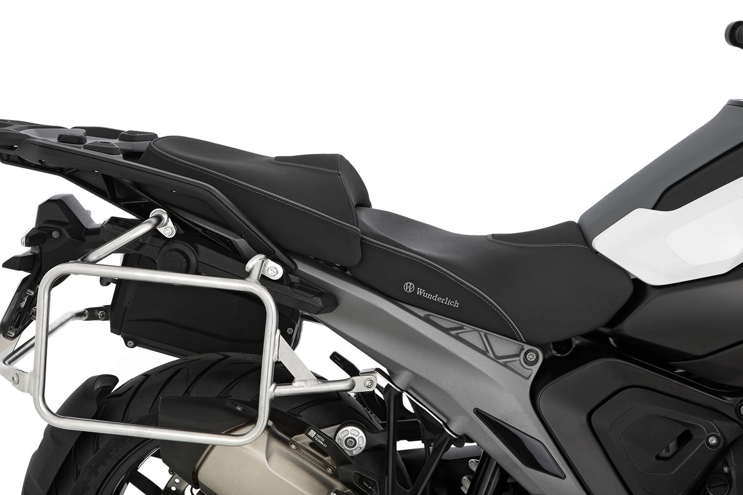 AKTIVKOMFORT Passenger seat bench Queens Edition R 1300 GS - Queens-Edition - standard - black