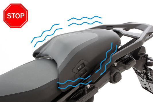 Fixing Kit for the Pillion Seat R 1300 GS - black