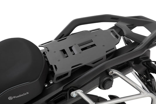 Pillion Seat Luggage Rack - black