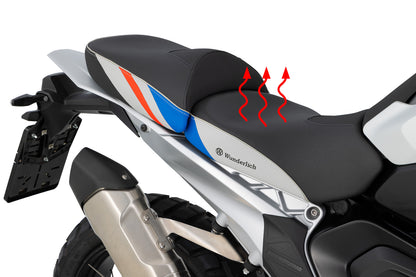 Wunderlich AKTIVKOMFORT rider seat with seat heating for the R 1300 GS - high - Trophy 2026