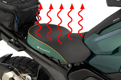 AKTIVKOMFORT rider seat - with seat heating Smart Plug & Play R 1300 GS - standard - green gold