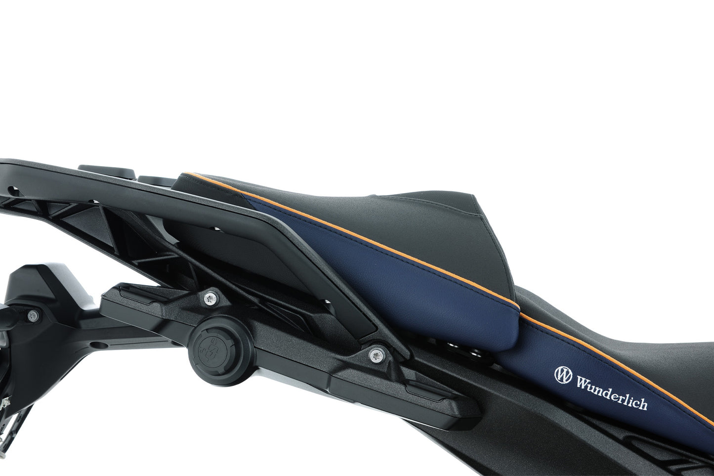 AKTIVKOMFORT passenger Seat with Seat Heating Smart Plug & Play - queens edition - imperial blue-gold