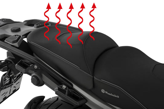 Passenger Seat AKTIVKOMFORT with seat heating Smart Plug & Play R 1300 GS - standard - black