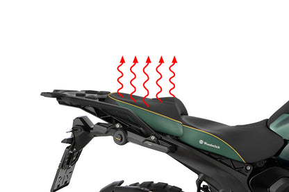 AKTIVKOMFORT Passenger Seat with Seat Heating Smart Plug & Play R 1300 GS - standard - green gold