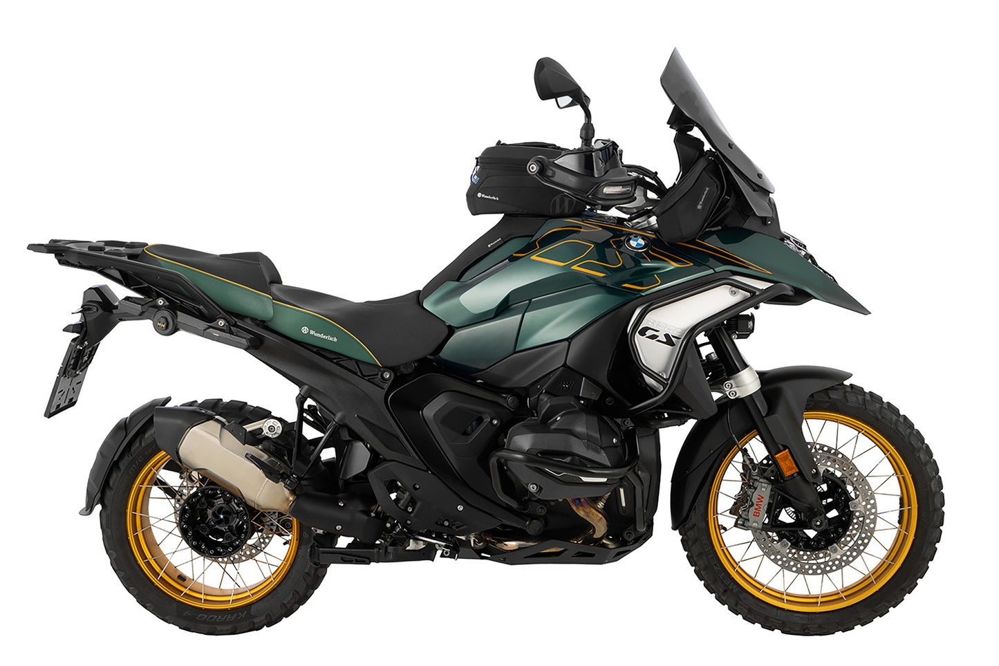 AKTIVKOMFORT Passenger Seat with Seat Heating Smart Plug & Play R 1300 GS - standard - green gold