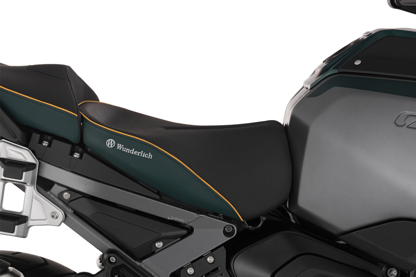 AKTIVKOMFORT rider seat with seat heating for the R 1300 GS Adventure - standard - green gold