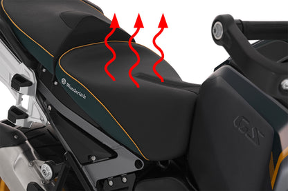AKTIVKOMFORT rider seat with seat heating R 1300 GS Adventure - high - green gold