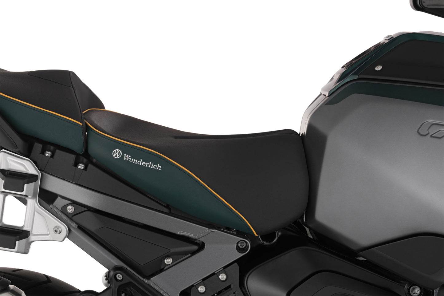 AKTIVKOMFORT rider seat with seat heating R 1300 GS Adventure - high - green gold