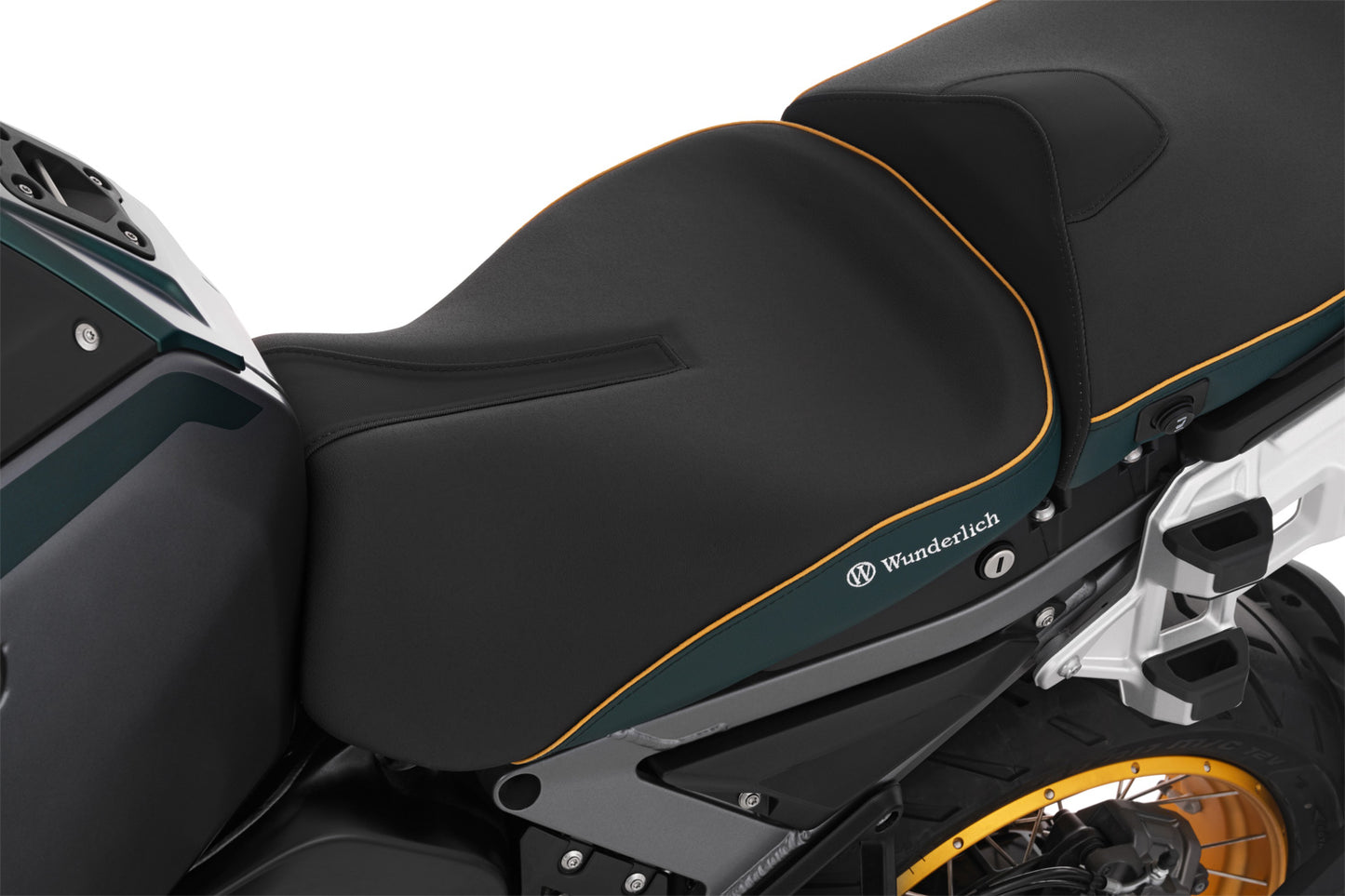 AKTIVKOMFORT rider seat with seat heating R 1300 GS Adventure - high - green gold