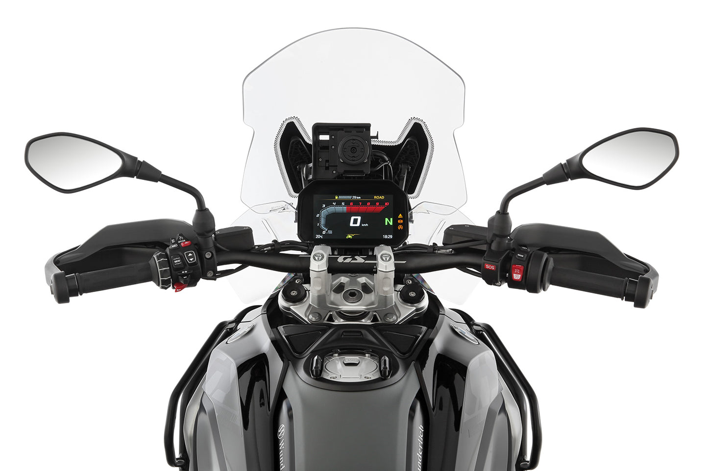 MARATHON windshield - clear - For models without ACC