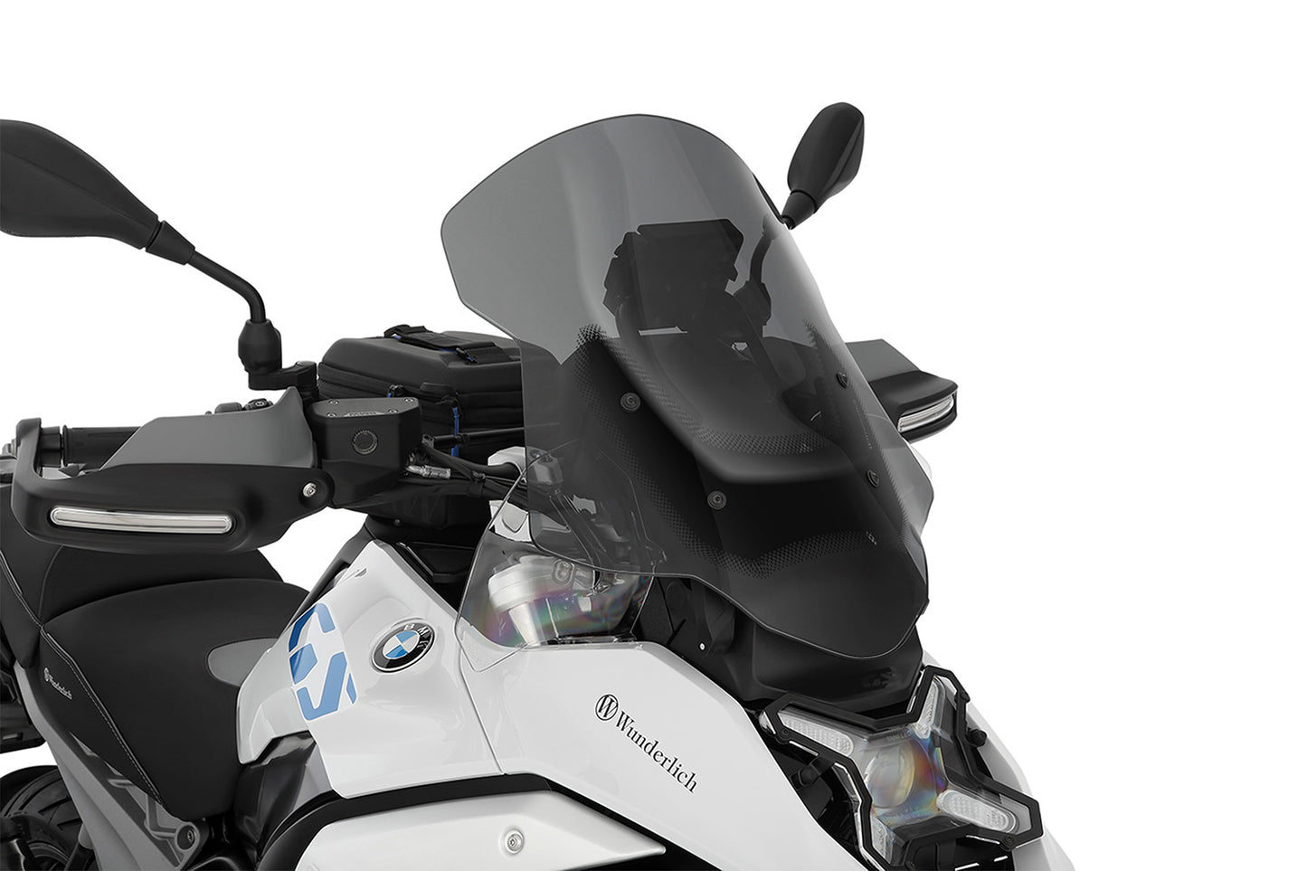 MARATHON windshield - smoked grey - For models without ACC