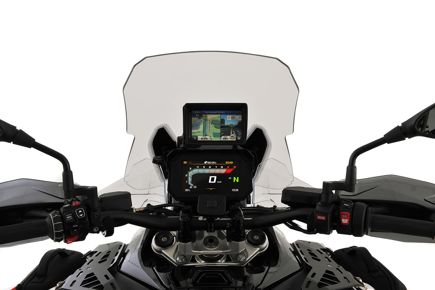 Windshield MARATHON PRO R 1300 GS (Adventure) - For models without ACC - clear