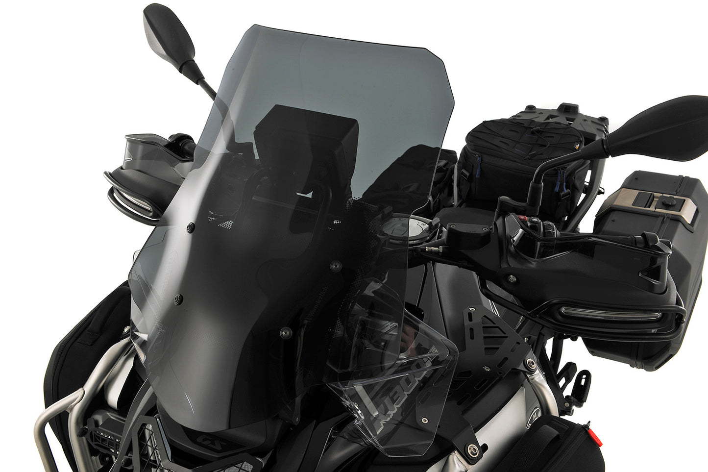 Windshield MARATHON PRO R 1300 GS (Adventure) - For models without ACC - smoked grey