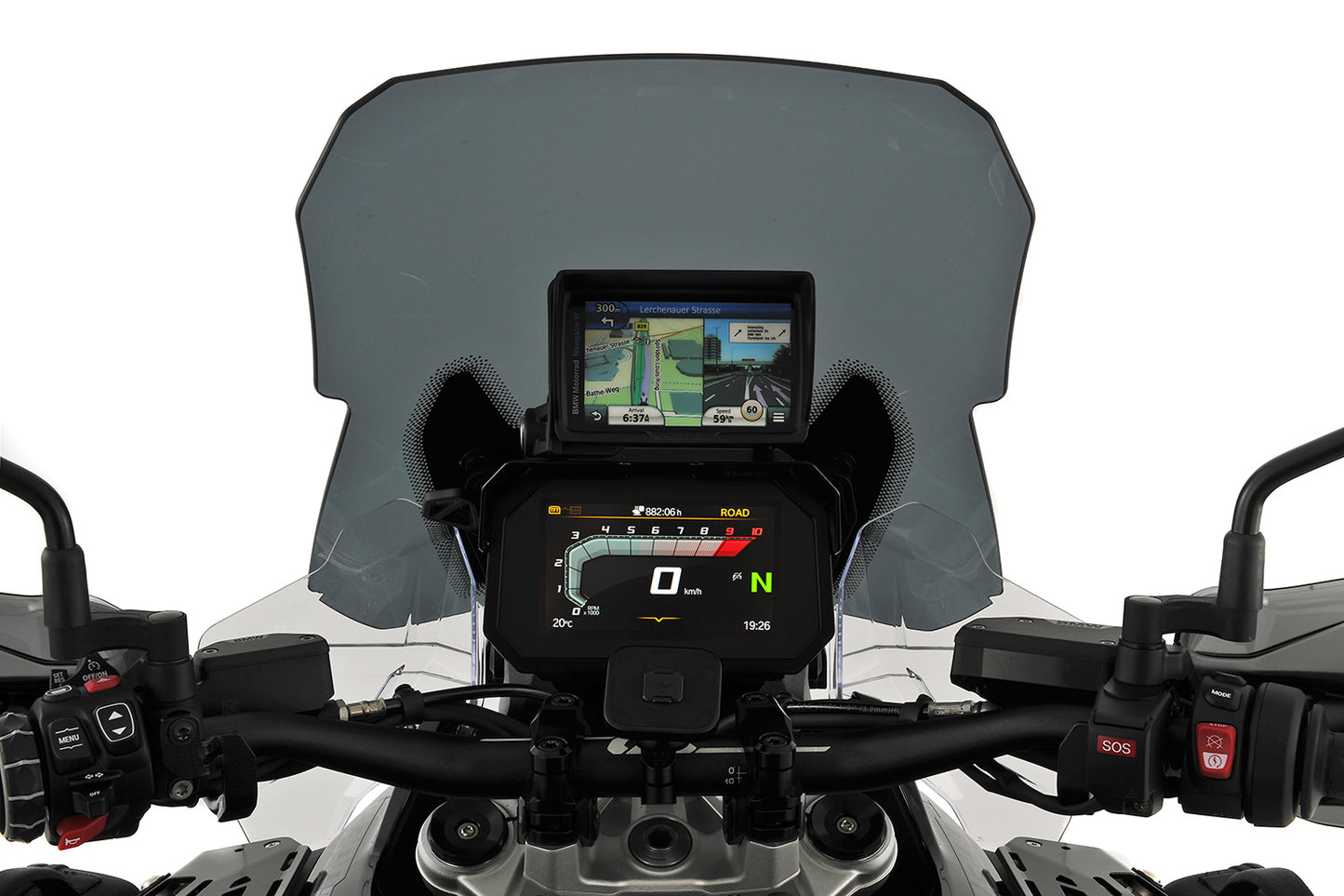 Windscreen MARATHON PRO R 1300 GS (Adventure) - For models with ACC - tinted