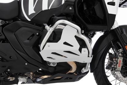 cylinder head protection for original engine protection bar - Set - silver