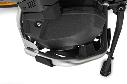 cylinder head protection for original engine protection bar - Set - black