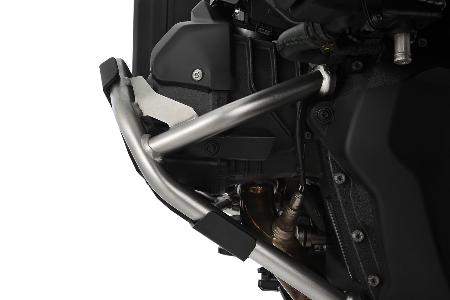 cylinder head protection for original engine protection bar - Set - black