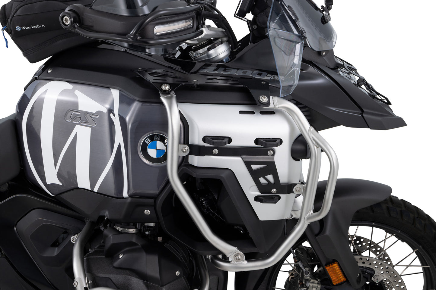 ULTIMATE Supplementary Bars for R 1300 GS Adv Tank Protection Bar - silver-black
