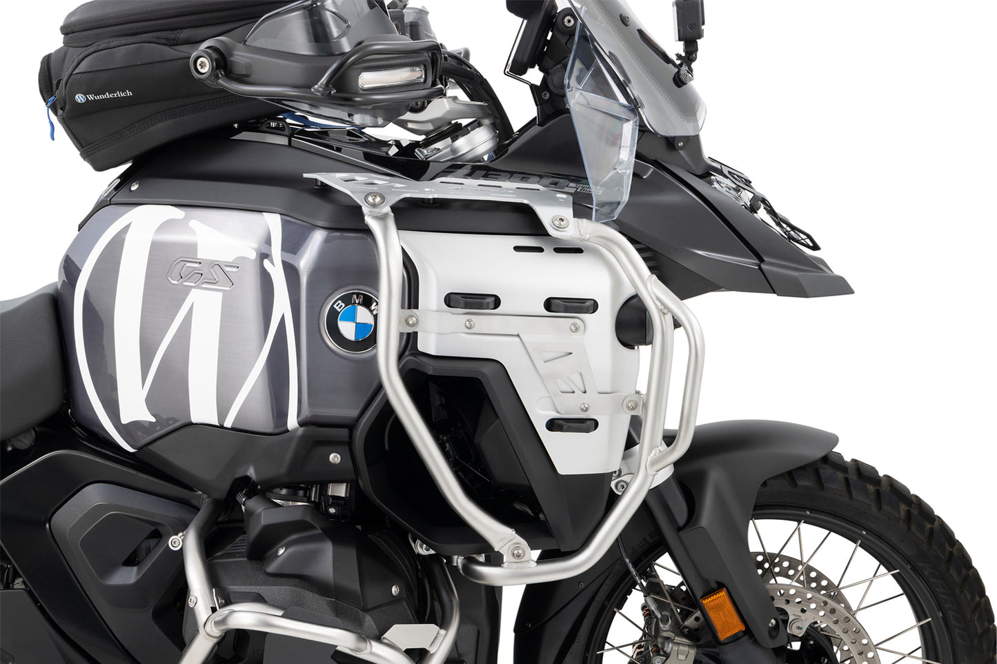 Tank protection bar ULTIMATE PRO R 1300 GS Adventure - stainless steel