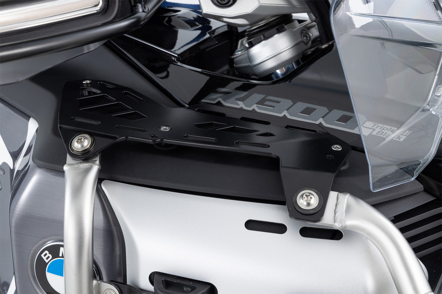 Tank protection bar ULTIMATE PRO R 1300 GS Adventure - silver-black