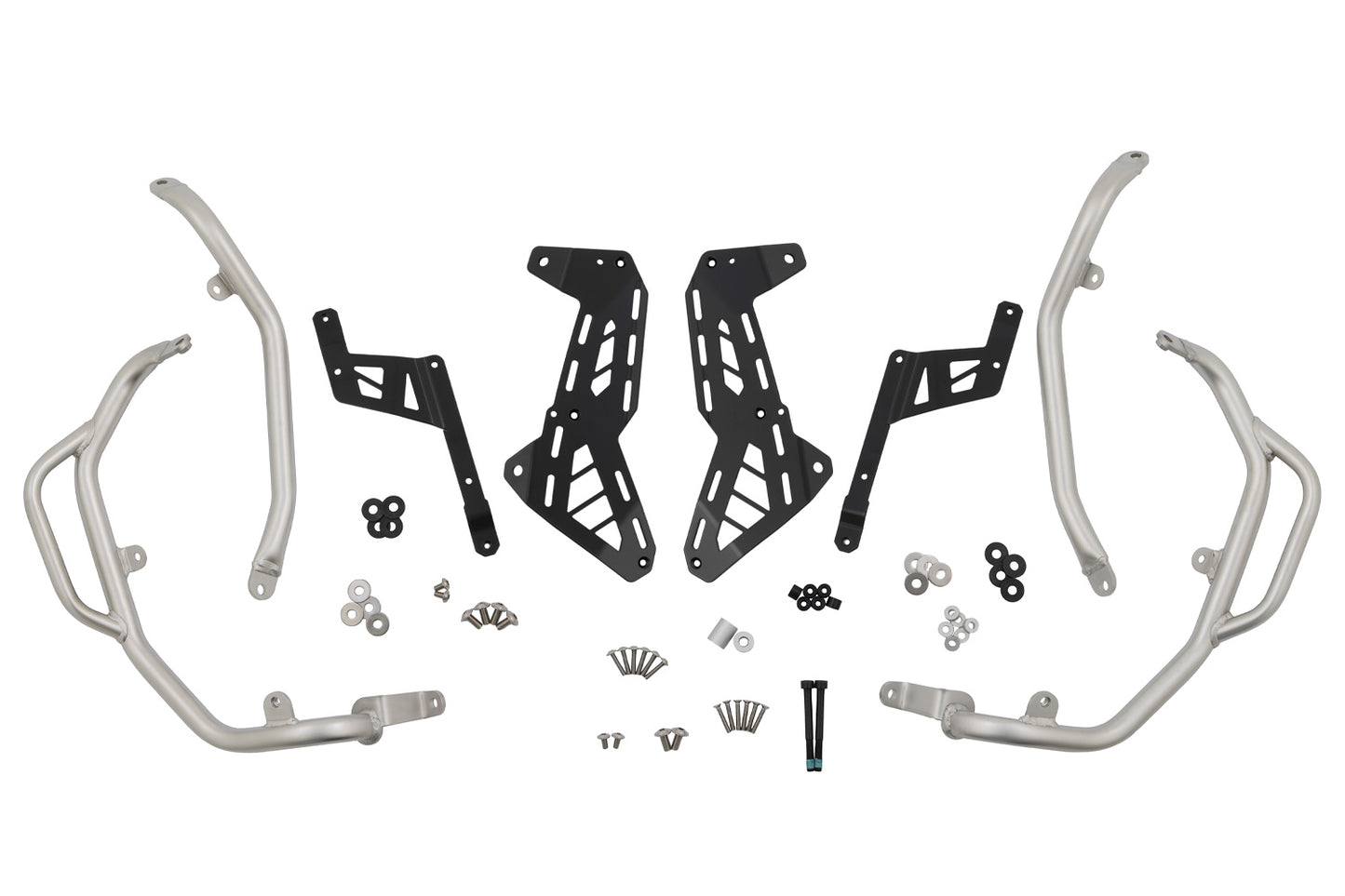 Tank protection bar ULTIMATE PRO R 1300 GS Adventure - silver-black