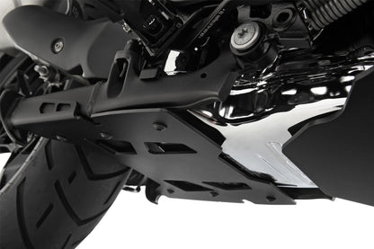 centre stand protection plate - black