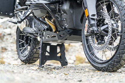 centre stand protection plate - black