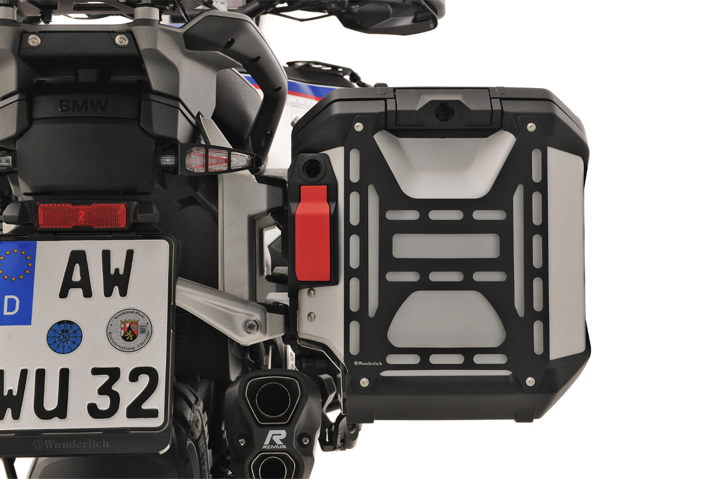Rear Rack for Original BMW Aluminium Panniers – R 1300 GS + Adventure - Piece - black