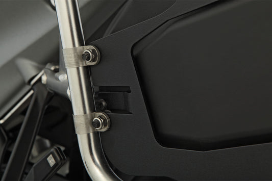 Tool Box with Standard Lock – suitable for Wunderlich Pannier Racks R 1300 GS Adventure - incl. two keys - black