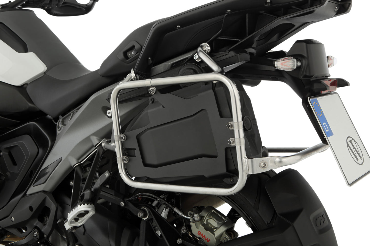 Tool Box with Standard Lock – suitable for Wunderlich Pannier Racks R 1300 GS Adventure - incl. two keys - black