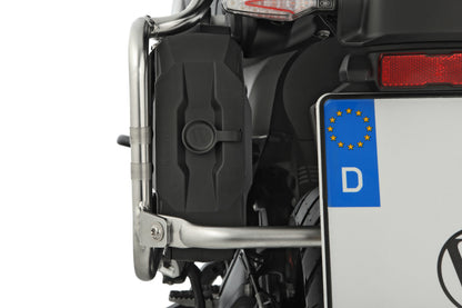 Tool Box with Codeable Lock – Compatible with the Wunderlich Luggage Rack for the BMW R 1300 GS Adventure - For original BMW keys - black