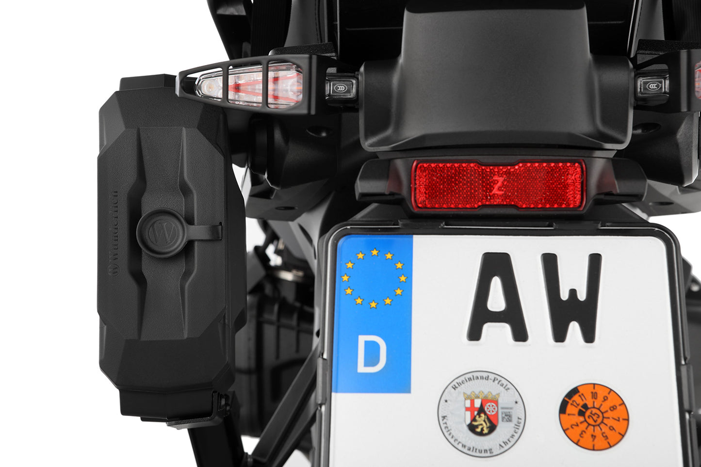 Tool Box for models without Vario case mounts - black - For original BMW keys