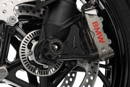 DOUBLESHOCK axle protection pads - black - front