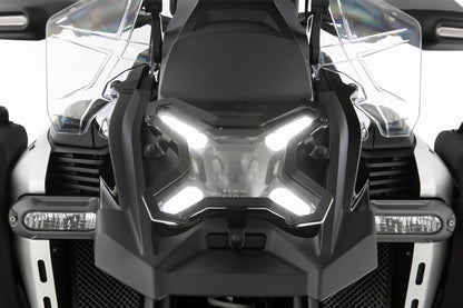 Removable Headlight Guard CLEAR R 1300 GS Adventure