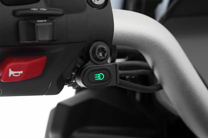 MICROFLOOTER 3.0 LED Auxiliary Lights for BMW R 1300 GS Adventure - black