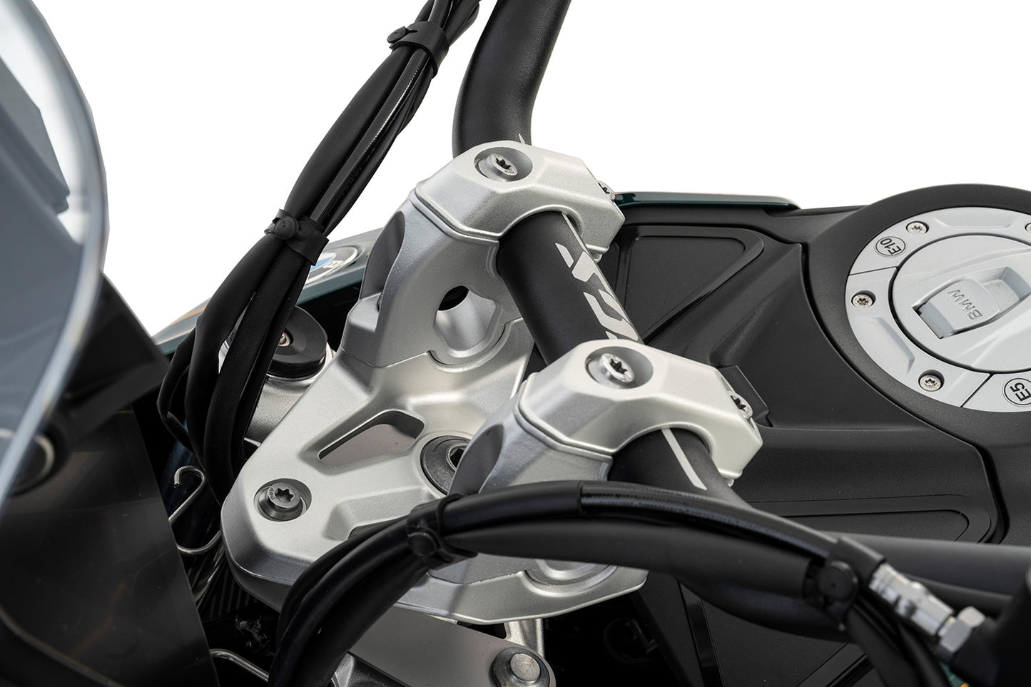 ERGO+ handlebar riser R 1300 GS - silver