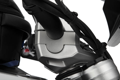 handlebar riser ERGO - silver 25 mm