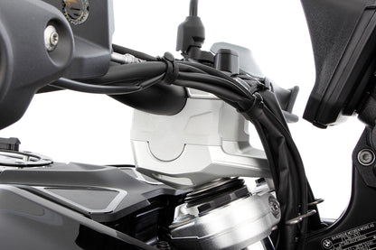 handlebar riser ERGO - silver - 40mm