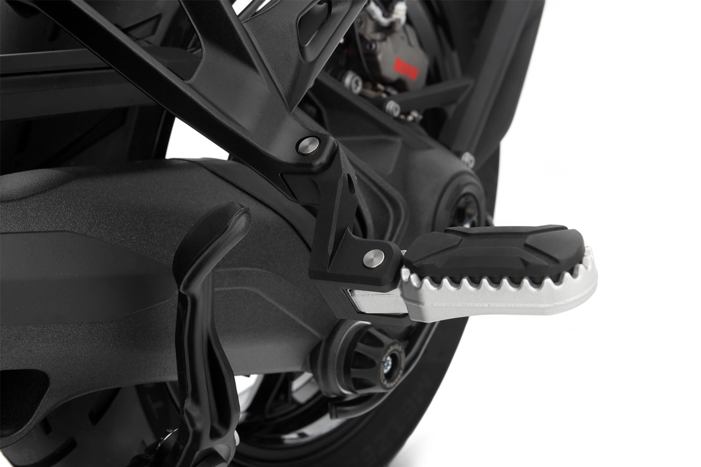 passenger footrest lowering kit R 1300 GS - black
