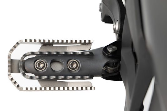 Footrest enlargement ULTIMATE - silver