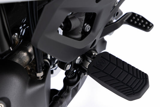 Footrest enlargement ROAD - black