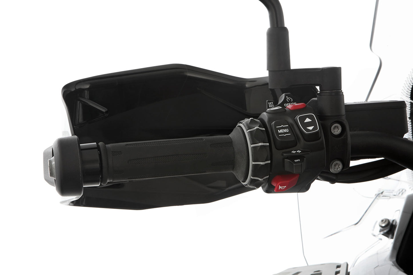 Hand Protector Extension ERGO BMW R 1300 GS and GS Adventure - black