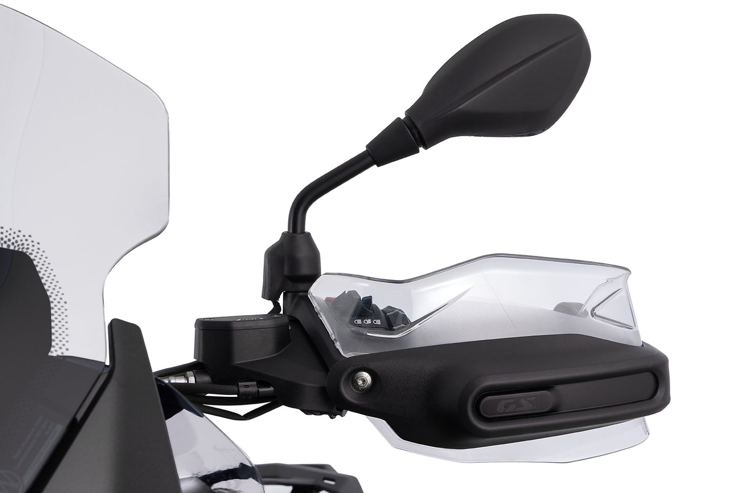 Hand Protector Extension ERGO BMW R 1300 GS and GS Adventure - clear