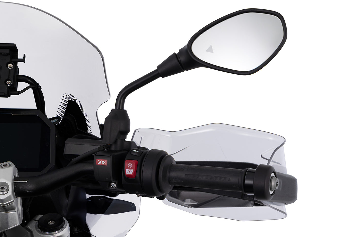 Hand Protector Extension ERGO BMW R 1300 GS and GS Adventure - clear