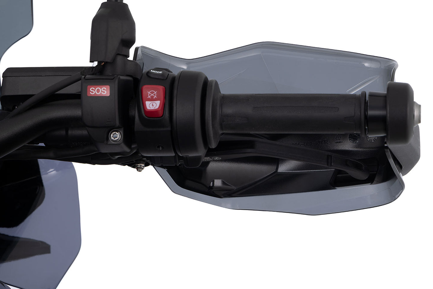 Hand Protector Extension ERGO BMW R 1300 GS and GS Adventure - smoked grey