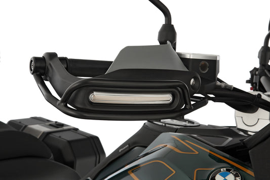 indicator and hand guard bars R 1300 GS and GS Adventure ULTIMATE - front - black